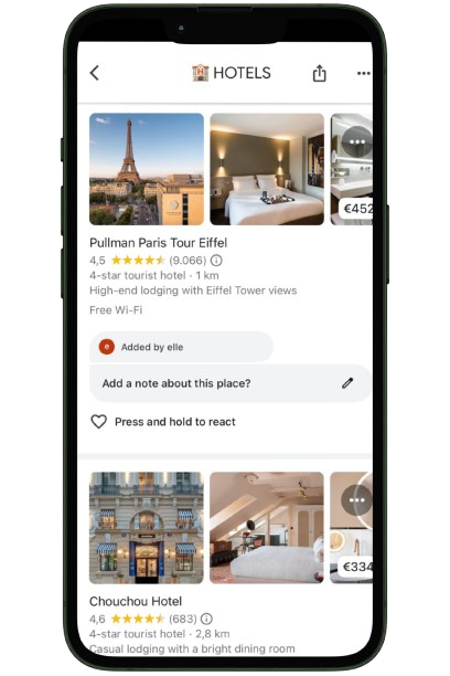 best hotels in paris
