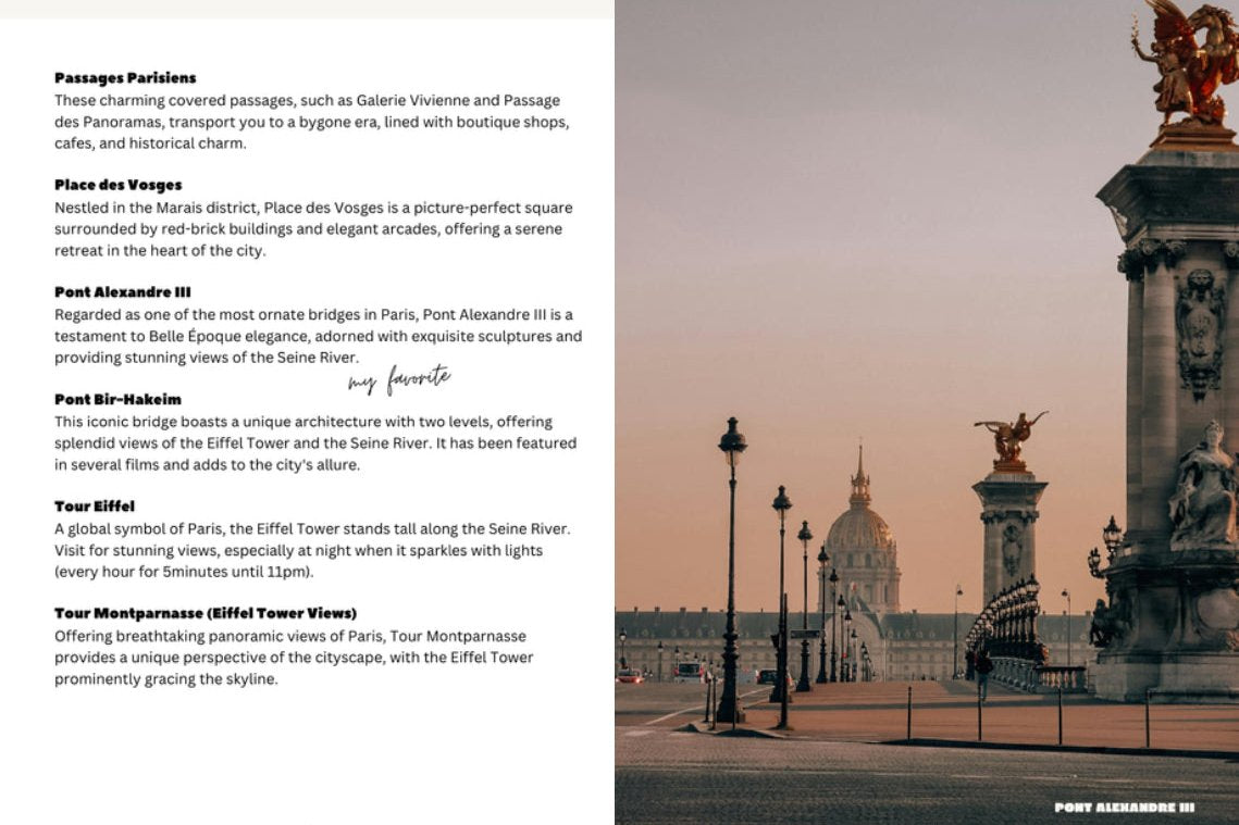 what to visit in paris, travel guide ebook