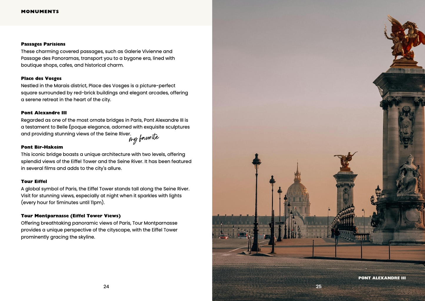 Paris Guide e-Book