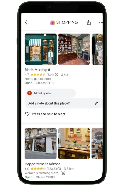 where to shop in paris? 