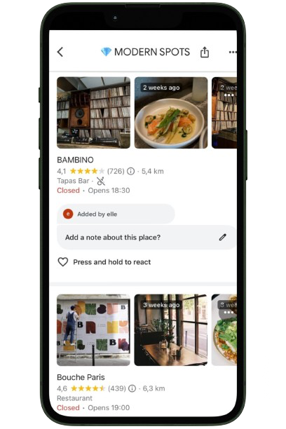 trendiest restaurants in paris