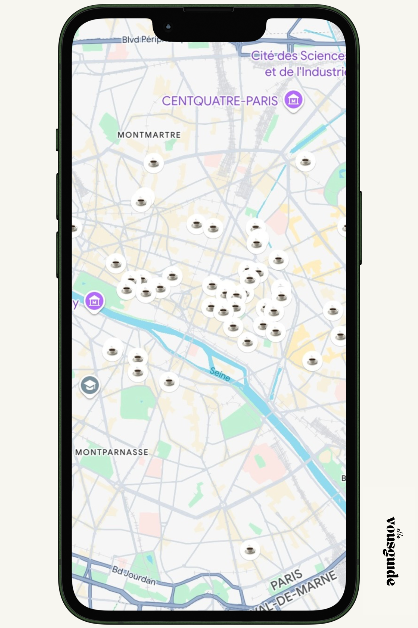 Best Coffee Shops in Paris - Interactive Map