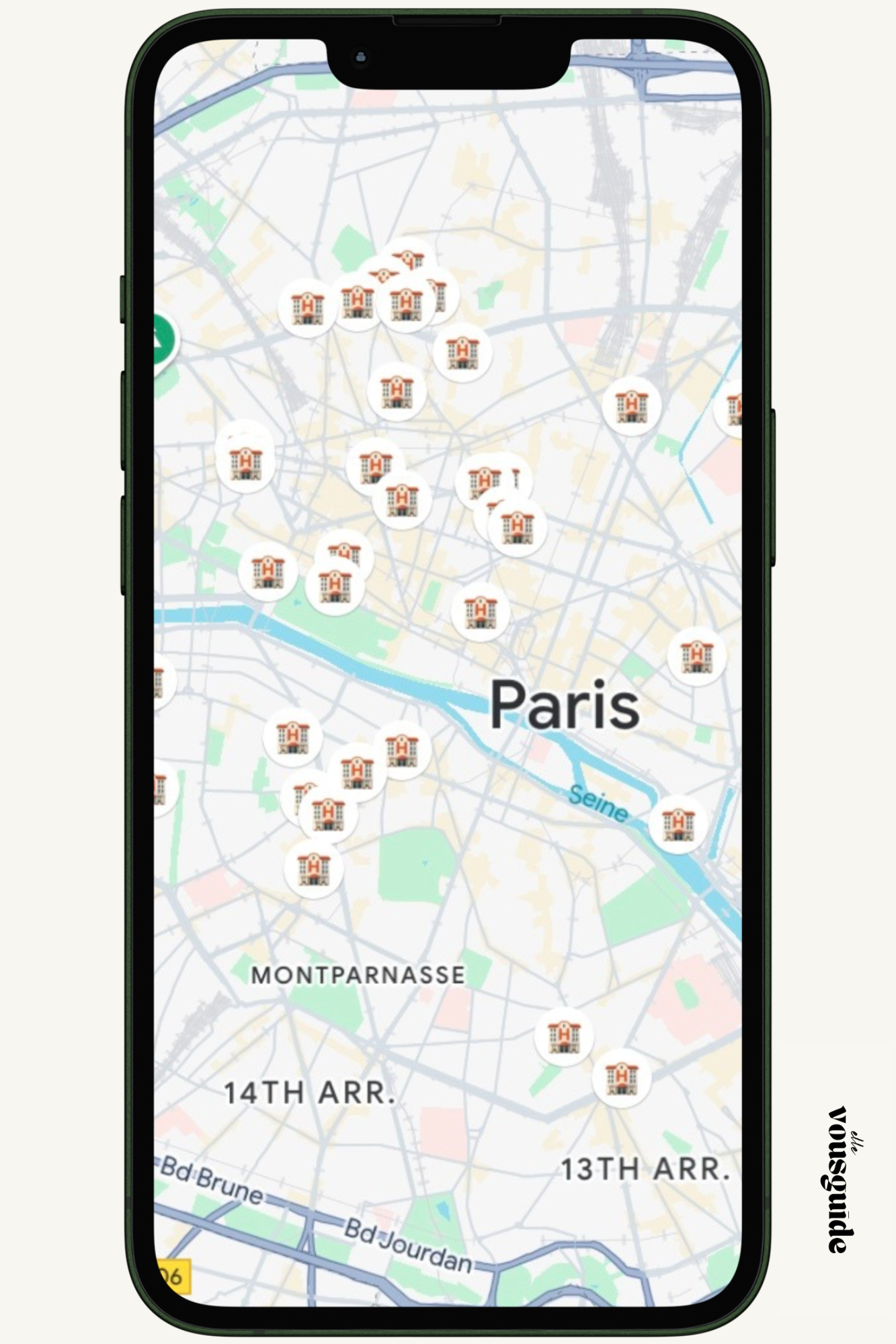 Best Hotels in Paris - Interactive Map