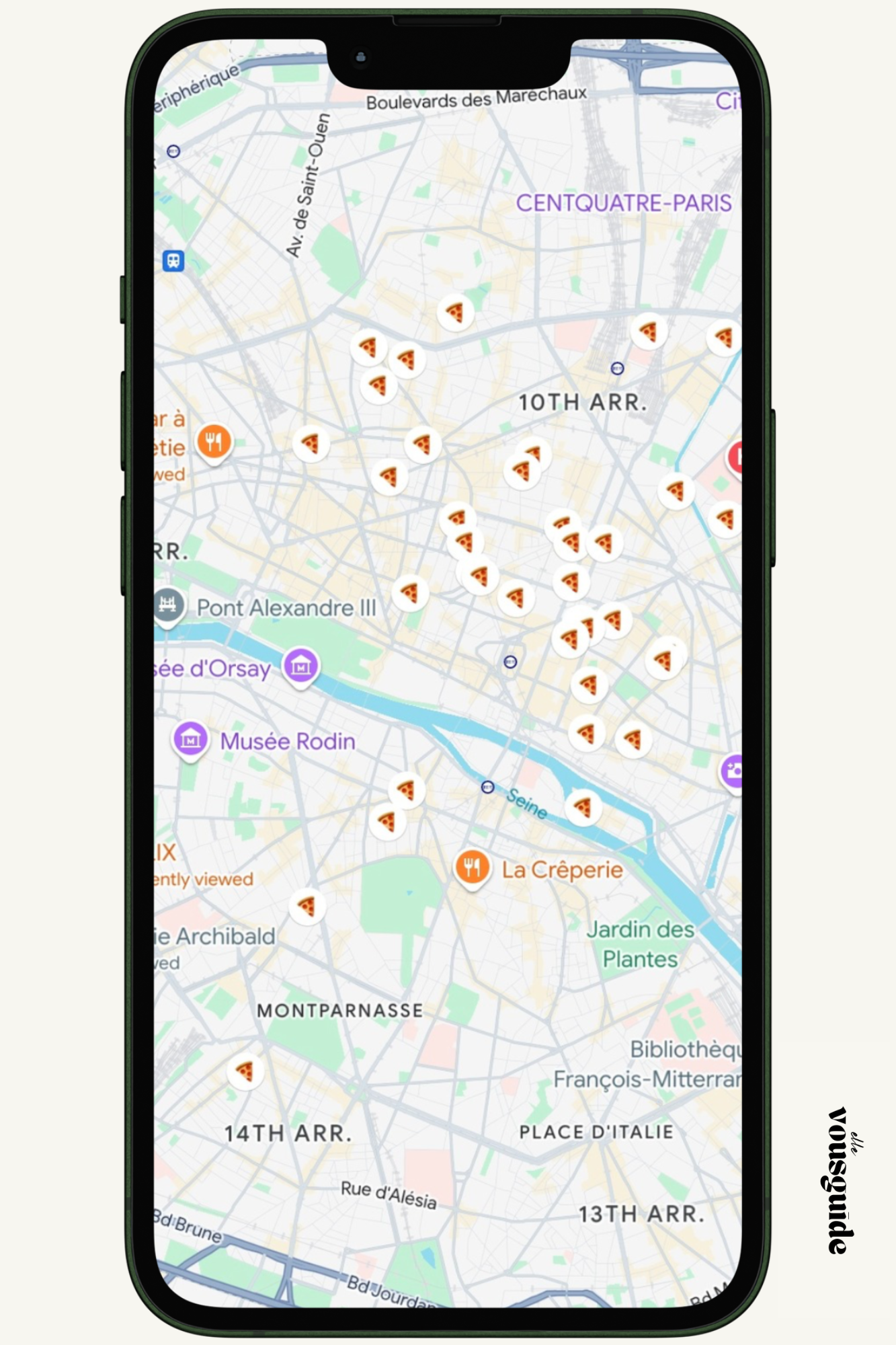 Best Street Food in Paris - Interactive Map