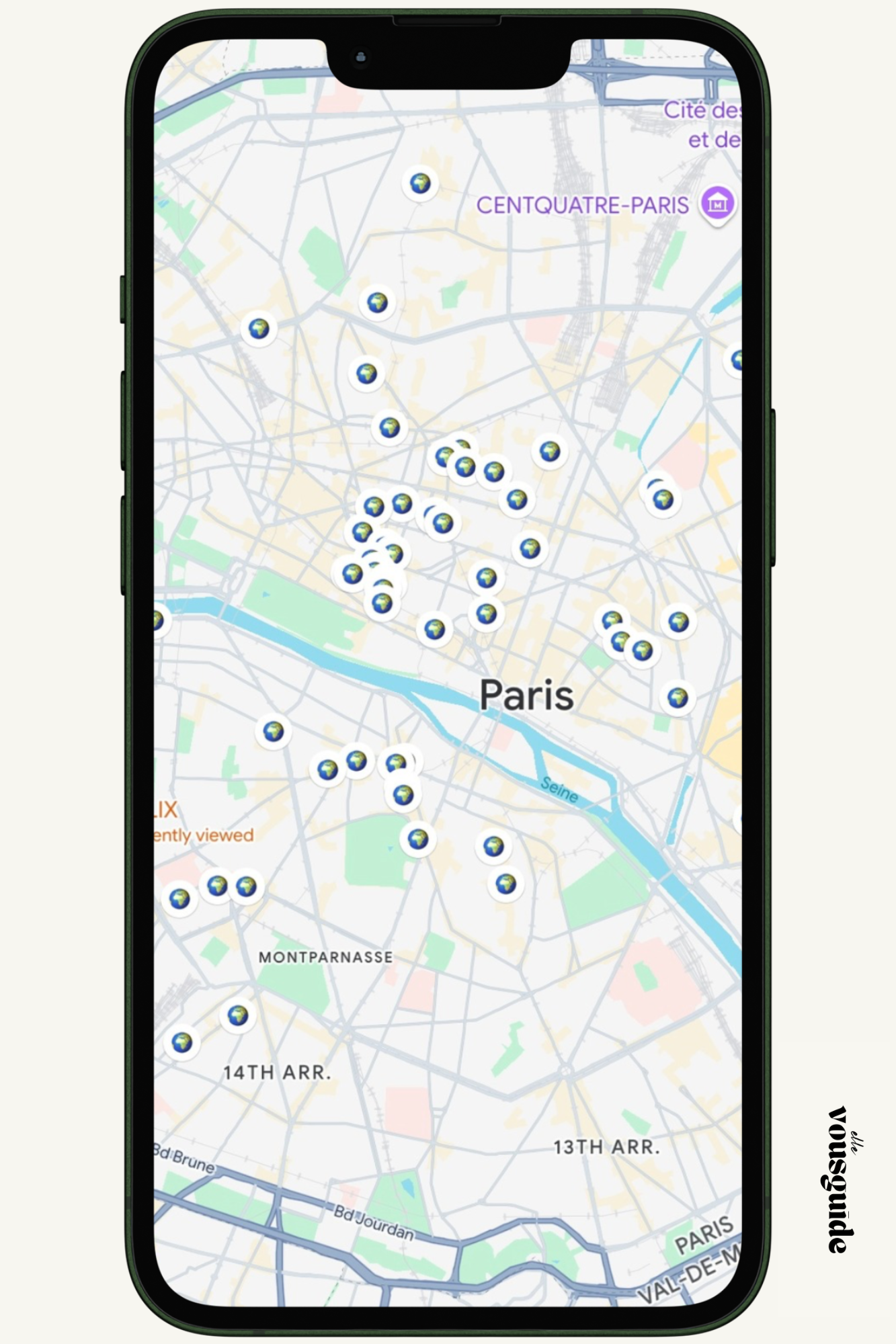 Best International Food in Paris - Interactive Map