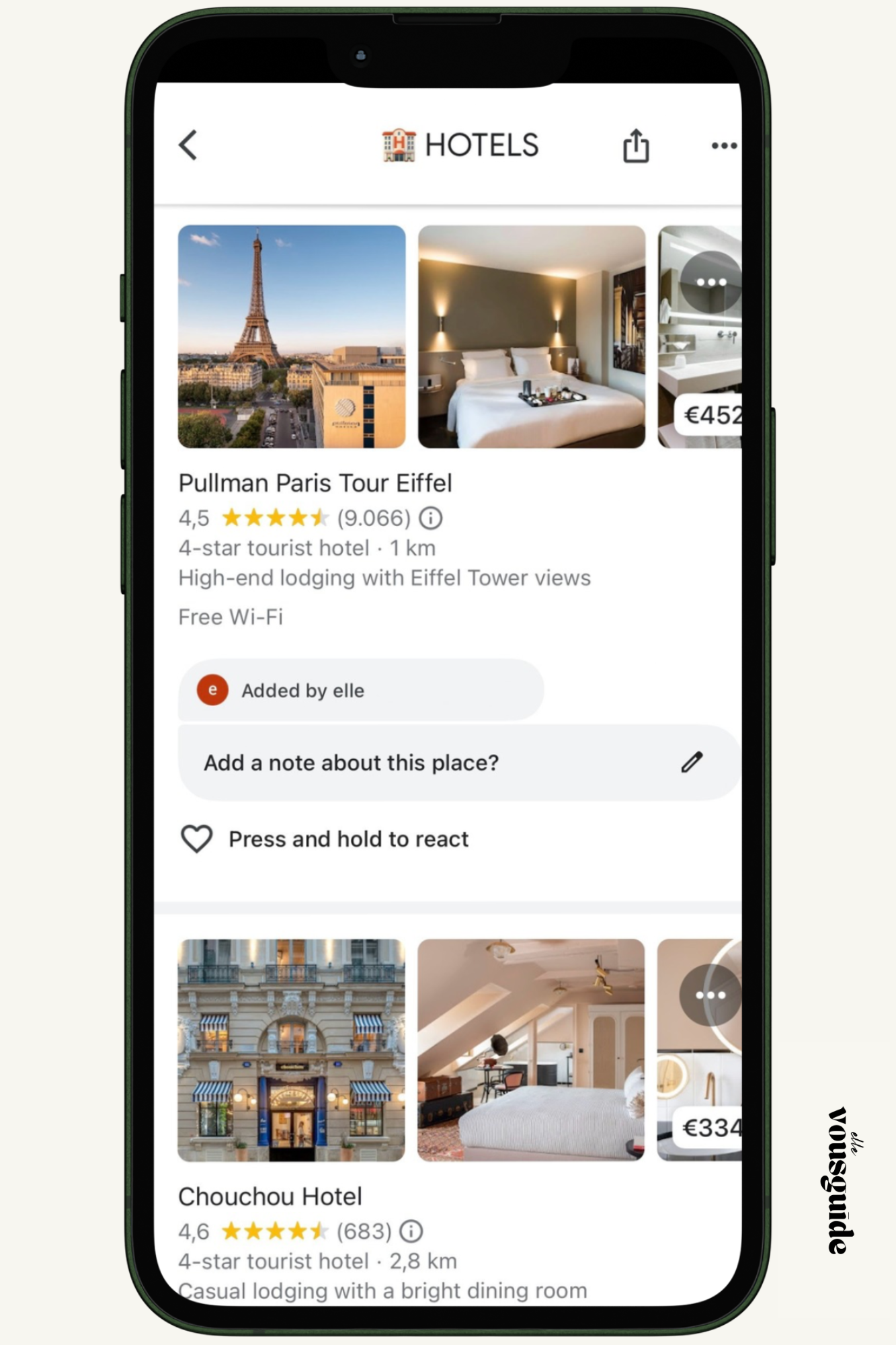 Best Hotels in Paris - Interactive Map