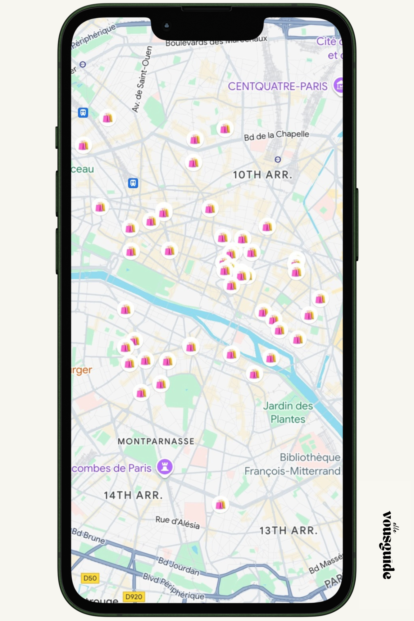 Best Shopping in Paris - Interactive Map