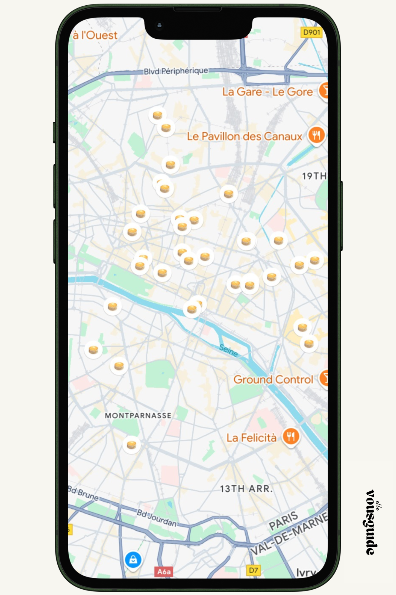 Best Brunches in Paris - Interactive Map